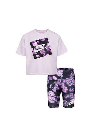 Nike Boxy Tee & Bıke Short Çocuk Takım