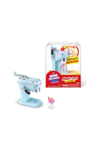 Mini Brands Magic Cook Kitchen Dondurma Makinesi Mini Mutfak Seti Çalışan Minyatür Oyuncak 3+