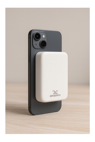 Enerx ENR-P10WC 10.000 Mah Magsafe Powerbank Beyaz
