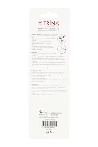 Trina Profesyonel Kas Usturası 2'li Trnrazor0001 2li Paket