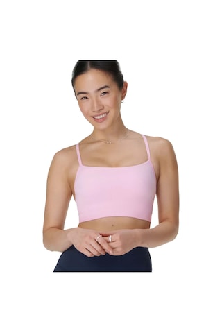 Sweaty Betty Sweaty Betty Spirit Restored Seamless Kadın Pembe Yoga Bra 6710 Pembe