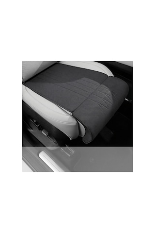 Red Lion Parts Tesla Uyumlu Delikli Nappa Deri Baldır Destek Minderi - Koltuk Soğutma & Isıtma Uyumlu Siyah