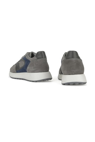 Ziya, Erkek Hakiki Deri Sneaker 1531026z313 Gri 1531026z313 011 Gri