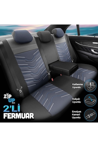 Otom Reflective Design Premium Stitch Tech Oto Koltuk Kılıfı 553158659