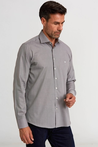 Bisse Erkek Regular Fit Klasik Gömlek Kahve Gm23k232025 D11 Kahverengi