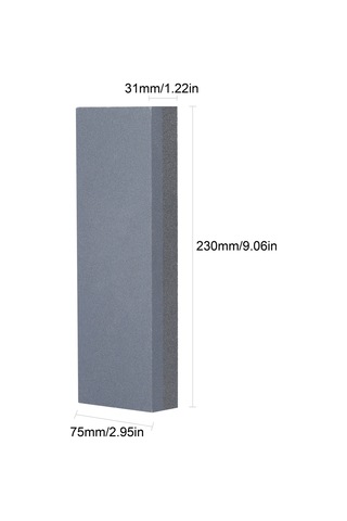Padalink Ev İçi Çift Taraflı Kayganlık Önleyici Taş Bıçaç Taslağı - 180/320 Tane Saf Karbür Sic - Kaliteli Mutfak Aletleri Keskinleştirici Büyük Boy