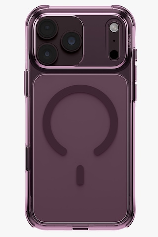 Apple iPhone Uyumlu 18 Pro Max Kılıf Lifepro Xtreme Airlite Köşe Koruma Ve Leke Tutmama Teknolojisi Magsafe Kapak Mürdüm