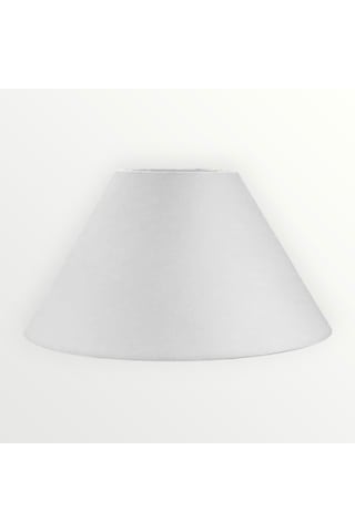Konik Abajur Lambader Şapkası 22cmx40cm Yükseklik 22cm Beyaz Diğer