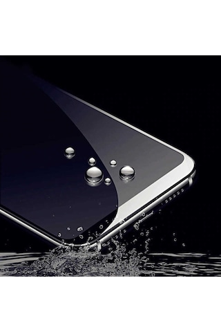 Huawei P20 Lite 2019 Zore Kenarları Kırılmaya Dayanıklı Cam Ekra Siyah