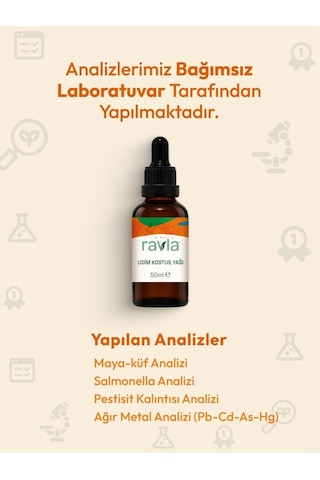 Ravla Udim Kostus Yağı - 50ml 50 ML