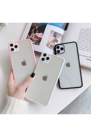 Apple Uyumlu iPhone 12 Mini Uyumlu Zore Endi Kılıf-beyaz -