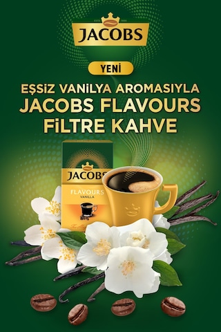 Jacobs Flavours Vanilya Aromalı Filtre Kahve 250 G