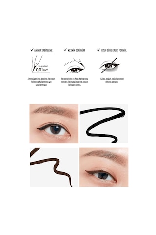 Clio Sharp So Simple Waterproof Pen Liner 01 Black