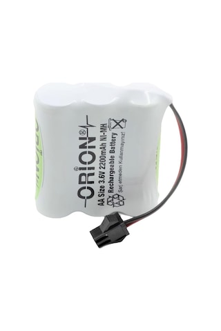 Orion 3.6 V 2200 mAh AA Kablolu Şarjlı Pil