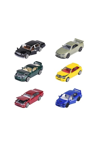 8502100000 ''jdm Legends Premium Cars, 6-asst.freewheel, Die-cast, 1 Opening Pa Belirtilen Fiyat, Tekli Satış İçin Adet Fiyatıdır. Çok Renkli