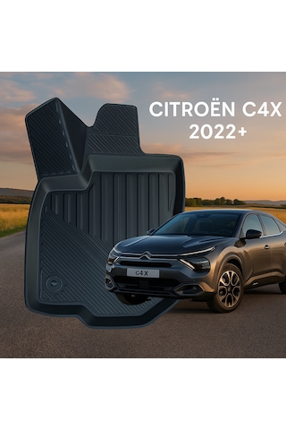 Citroen C4x 2020+ Uyumlu 3d Oto Paspas Premium