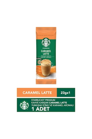 Starbucks Caramel Latte Premium Kahve Karışımı 23g Hazır