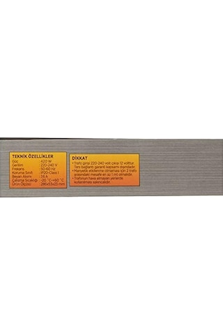Ct-2570 33 Amper Şerit Led Trafosu 400w Süper Slim