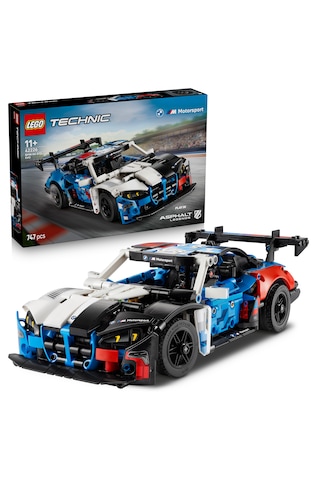 LEGO® Technic BMW M4 GT3 EVO Yarış Arabası 42226 - 11 Yaş Üzeri Çocuklar için Açılır Kapılar İçeren Oyuncak Yapım Seti (747 Parça)