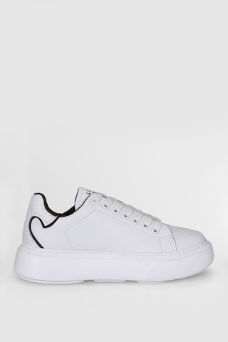 Lufian Amy Beyaz Kadın Sneaker Ayakkabı Beyaz