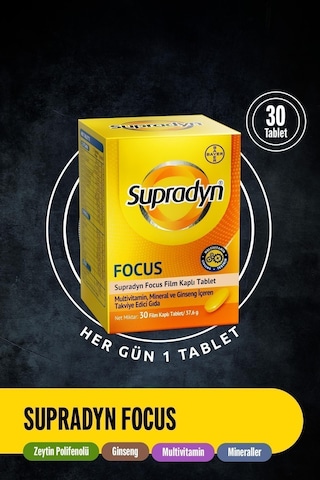 Supradyn Energy Focus 30 Tablet