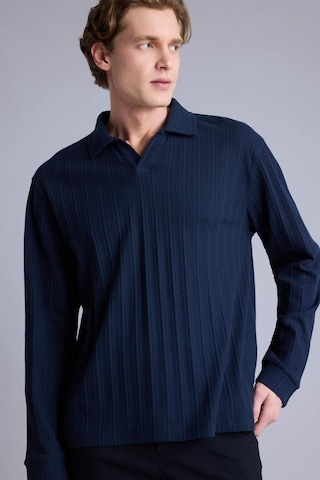 Defacto Regular Fıt Sweatshirt H3317ax26spnv82 Lacivert-nv82