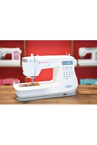 Sınger Elite Ce677 Elektronik Ev Tipi Dikiş Makinesi Beyaz
