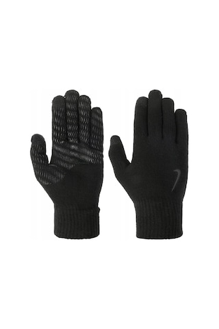 Nike Knit Grip Gloves Dokunmatik Uyumlu Unisex Eldiven Siyah Siyah