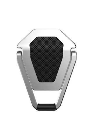 Fastbuy Alüminyum Laptop Soğutucu Standı - Katlanır, Ergonomik, Silikon Kaplı, Siyah-gümüş