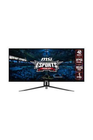 MSI MAG401QR 40'' 1 MS 155 Hz Adaptive Sync HDR 400 UWQHD IPS LED Monitör