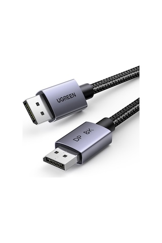 Ugreen 8k 60hz Displayport To Displayport 1.4 Örgülü Kablo, 3m, 25906