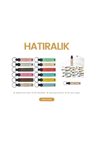 Kül Gri & Sütlü Kahve, Eğitimciler Günü İçin Üzerinde İsim Yazılı Hatıra Anahtarlık 46 Lı Set Çok Renkli