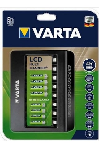Varta 57681 8 Li Lcd Şarj Cihazı Aa Aaa