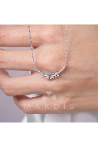 0.20 Karat Tasarım Pırlanta Kolye 01987803