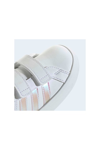 Adidas Grand Court 3.0 Cf I Bebek Sneaker Kj0882 Beyaz / İrize / Beyaz