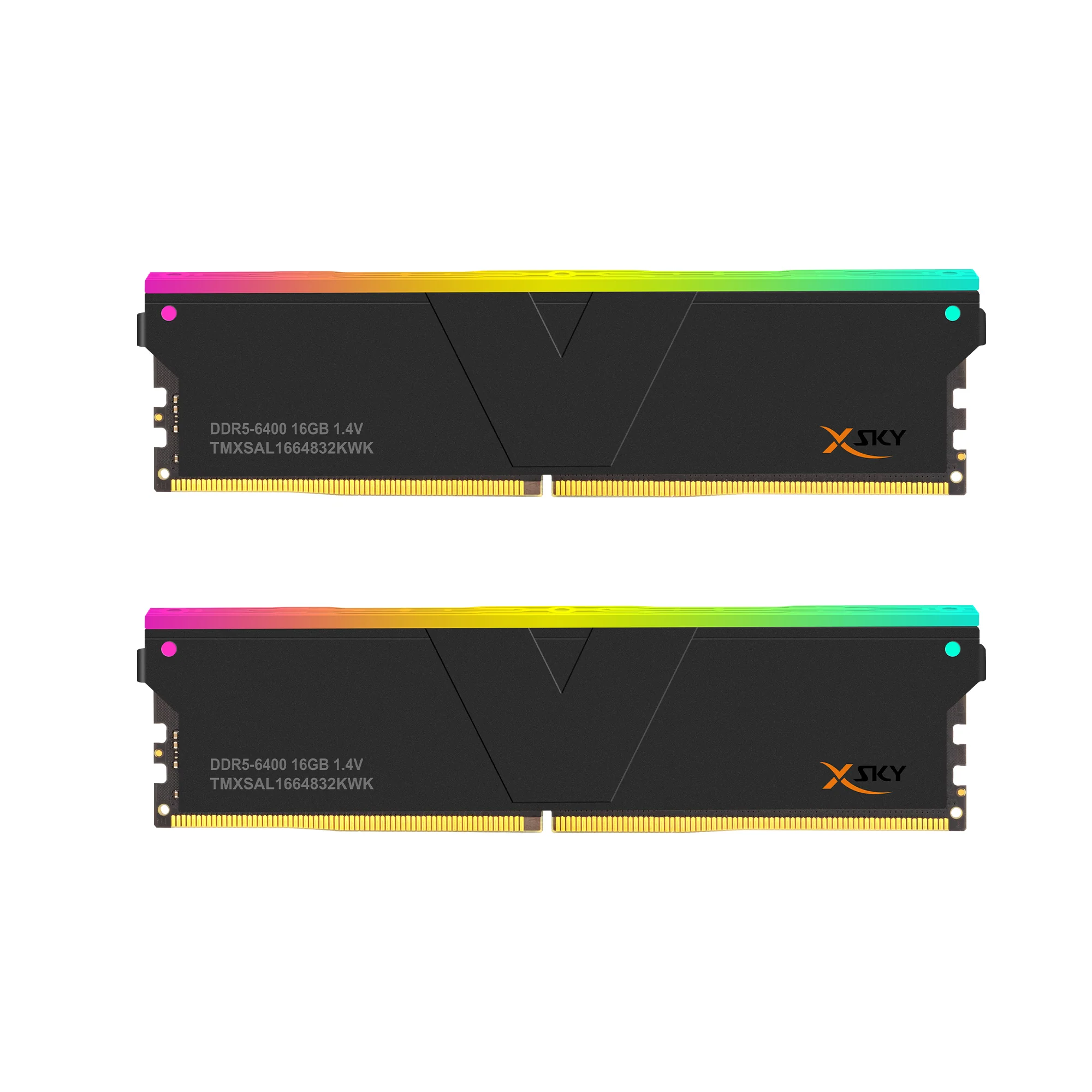 V-color Manta Xsky Rgb Amd Expo 32gb 16gbx2 Ddr5 6400mhz Cl32 Ram Bellek