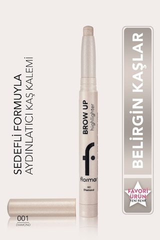 Flormar Brow Up Asansörlü Kalem Aydınlatıcı 001 Silver
