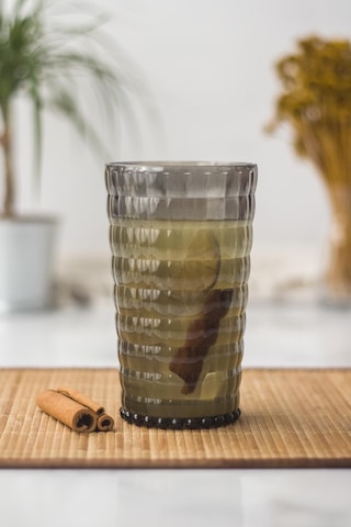 Allegra Füme Bardak - 750 Ml Tekli Akrilik Malzeme - Cam Değildir Kırılmaya Dayanıklı - 9067915365502