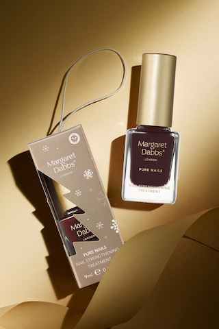 Pure Nail Strengthening Christmas Tree Bauble - The Liberty - Yılbaşı Özel Tırnak Güçlendirici Bordo Oje 9ml