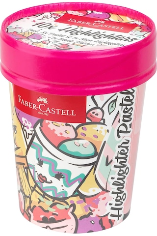 Faber Castell Ice Cream Fosforlu Kalem Seti 10'lu
