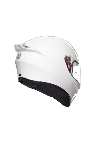 Agv K1 S Mono Kapalı Motosiklet Kaskı Mat Beyaz