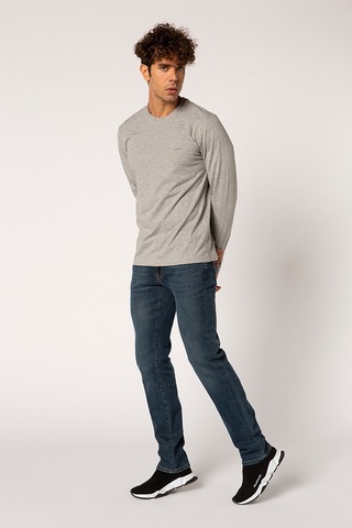 Vigoss Battal Erkek Sweatshırt B44221-03370 - Gri