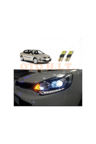 Renault Megane 2 Uyumlu Park Ampulü Beyaz Led Aydınlatma Ampulü Canbus'li