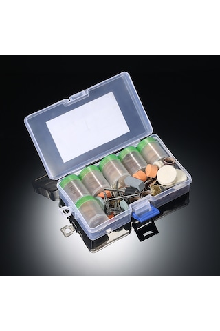 Ximistore9 217 Parça Döner Alet Aksesuar Seti - Taşlama, Parlatma, Kesme Ve Oyma İçin Profesyonel Set