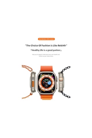 Pixora Watch S8 Ultra 42 MM Akıllı Saat (İthalatçı Garantili)