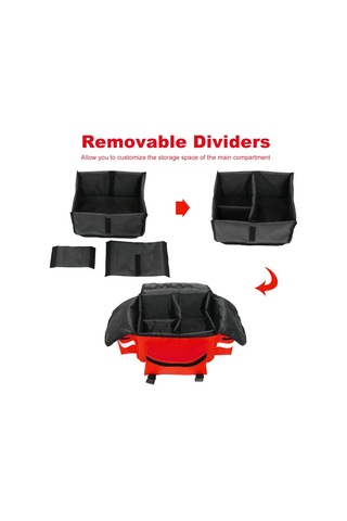 İlk Yardım Müdahale Çantası Dış Mekan Acil Durum Malzemeleri Y27231 Kızıl Kırmızı