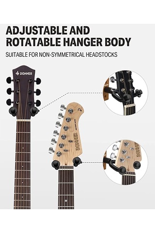 Donner Ec2005 Gitar Duvar Askısı 6lı Set