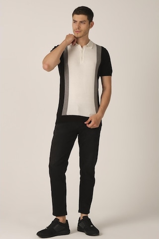 Alexander Gardi Alexandergardı Polo Yaka Erkek T-shirt E21-Eze Ts 35 Renk Bloklu
