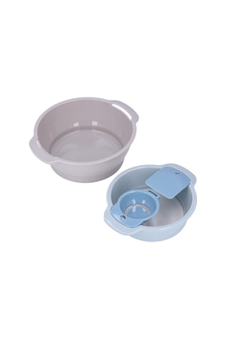 Konesam Mutfak Fırın Aleti: 4 Parça Pp Malzeme Toz Eleği, Derin Tabaklı, Taşınabilir Ve Yığılabilir Tasarım Diğer