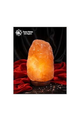 Tuzcu Kenan Himalaya Doğal Tuz Lambası Ahşap Kaideli 13 X 24 Cm Tuzcu Kenan Himalaya Doğal Tuz Lambası Ahşap Kaideli 13 X 24 Cm